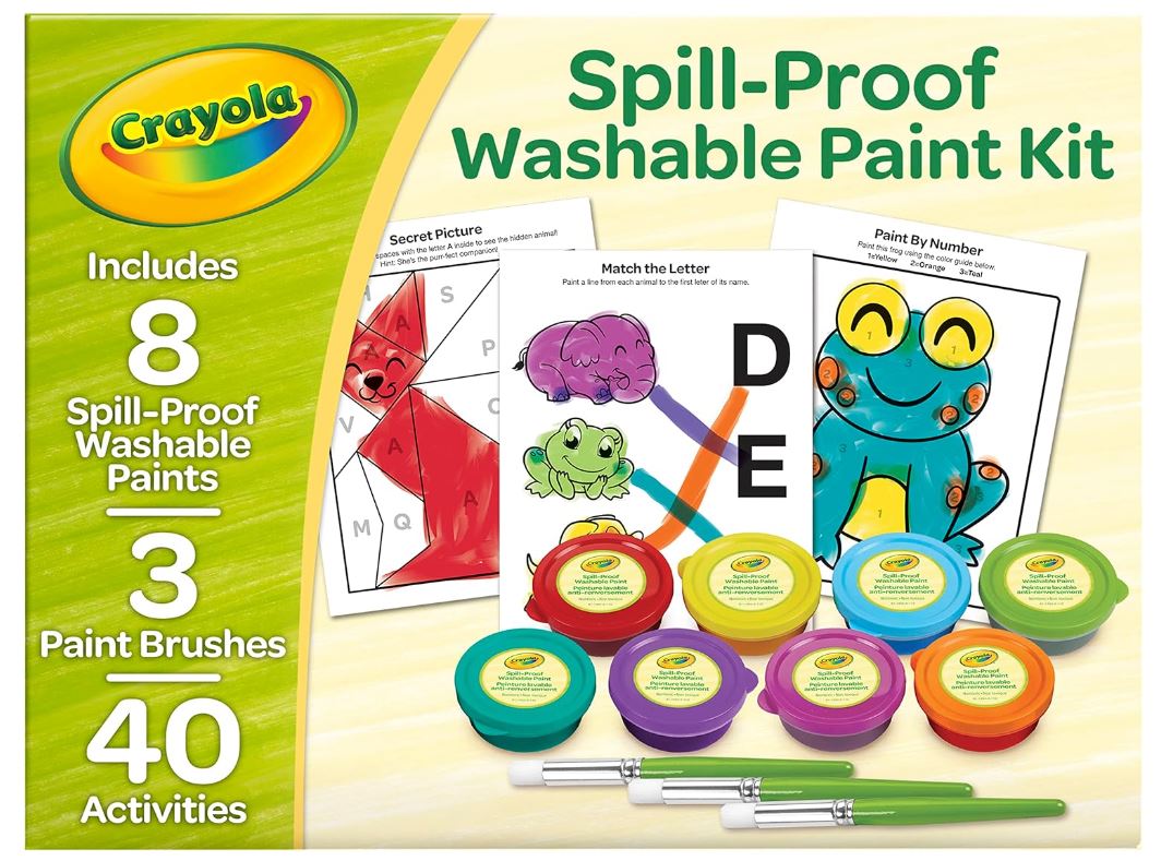 Crayola Spill Proof Washable Paint Set — image 2