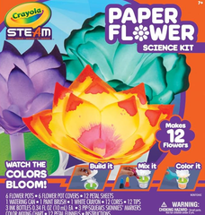 Crayola STEAM Paper Flower Science Kit CY74 - 7409 - Colorland Toys