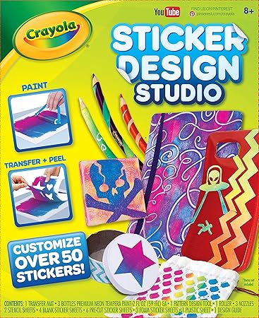 Crayola Sticker Design Studio CY74-7217 — image 1