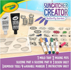Crayola Suncatcher Creator Butterfly Garden CY74 - 7612 - Colorland Toys