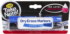 Crayola Take Note Dry Erase Markers Chisel Tip CY58 - 6568 - Colorland Toys