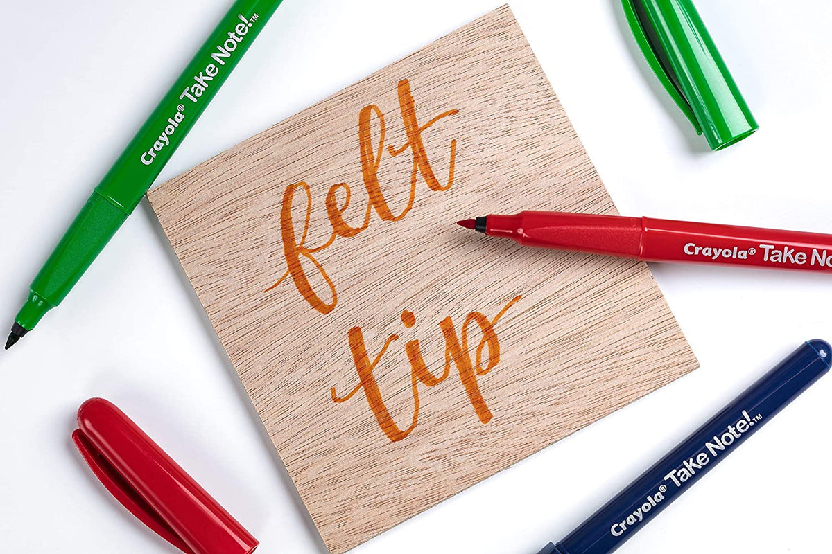 Crayola Take Note Felt-Tip Pens 6 Pack CY58-6532 — image 7