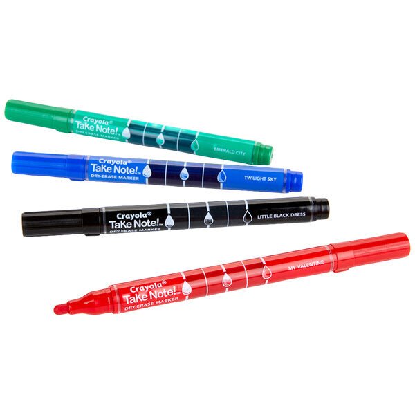 Crayola Take Note! Whiteboard Markers Fine Line 58-6541 — image 4