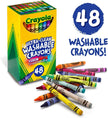 Crayola Ultra Clean Washable Color Max 48pcs 52-6948