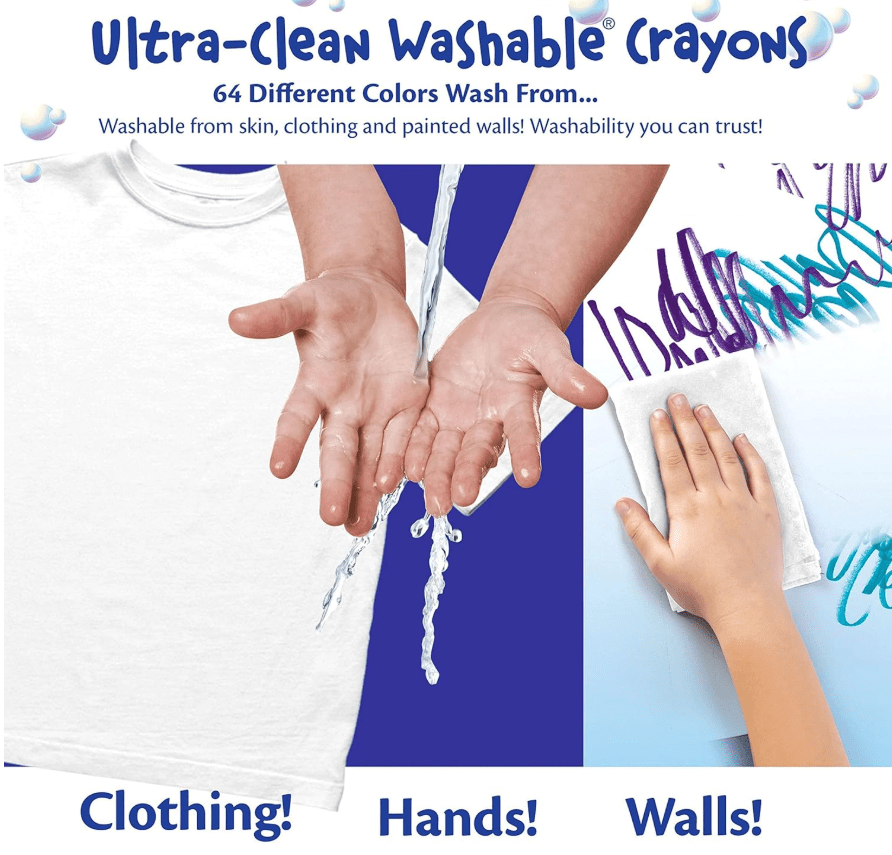 Crayola Ultra-Clean Washable Large Crayons 16's — image 4