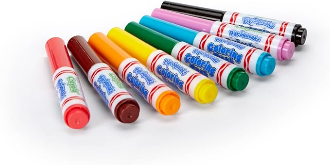 Crayola Washable Coloring Book Pip-Squeaks Markers 8ct CY58-8704 — image 3
