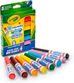 Crayola Washable Coloring Book Pip-Squeaks Markers 8ct CY58-8704