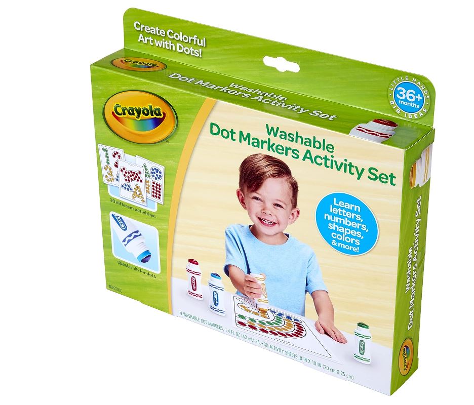 Crayola Washable Dot Markers Activity Set - Colorland Toys