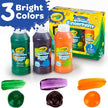 Crayola Washable Fingerpaint Bright Colors 8oz 3ct 55-1311