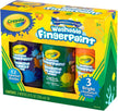 Crayola Washable Fingerpaint Bright Colors 8oz 3ct 55-1311