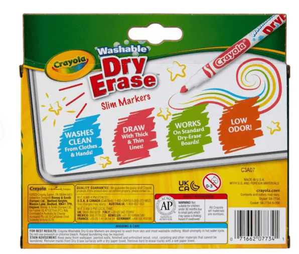 Crayola Washable Markers Clicks Retractable Tips CY58-8370 — image 3