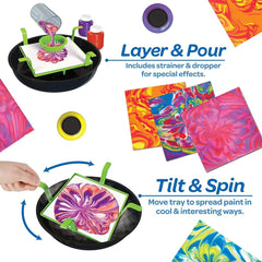 Crayola Washable Paint Pour Art Set 04 - 1041 - Colorland Toys