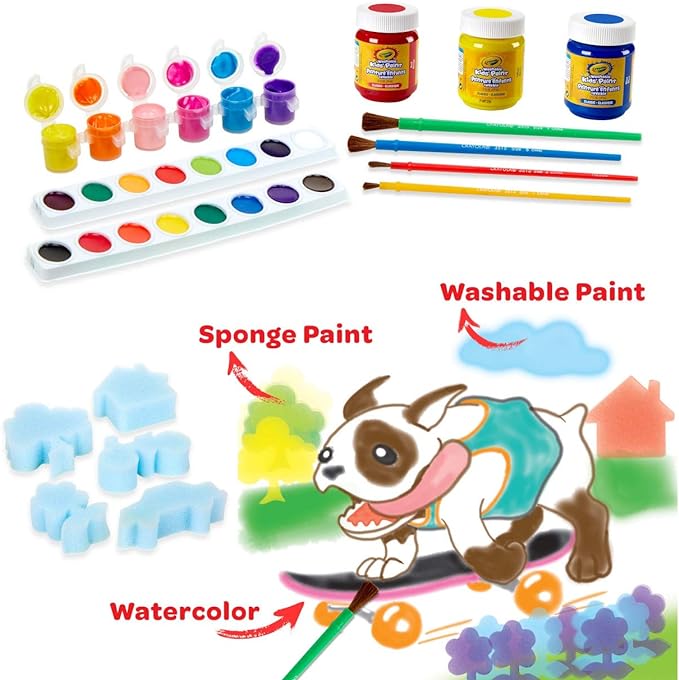 Crayola Washable Paint Set CY54 - 1076 - Colorland Toys