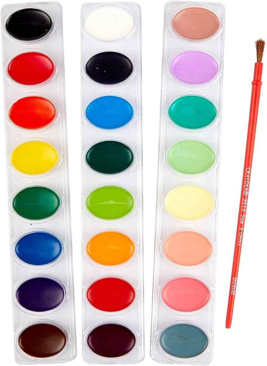 Crayola Washable Watercolors 24ct CY53 - 0524 - Colorland Toys