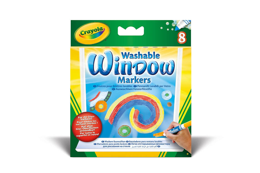 Crayola Washable Window Markers 8ct 58-8165 — image 2