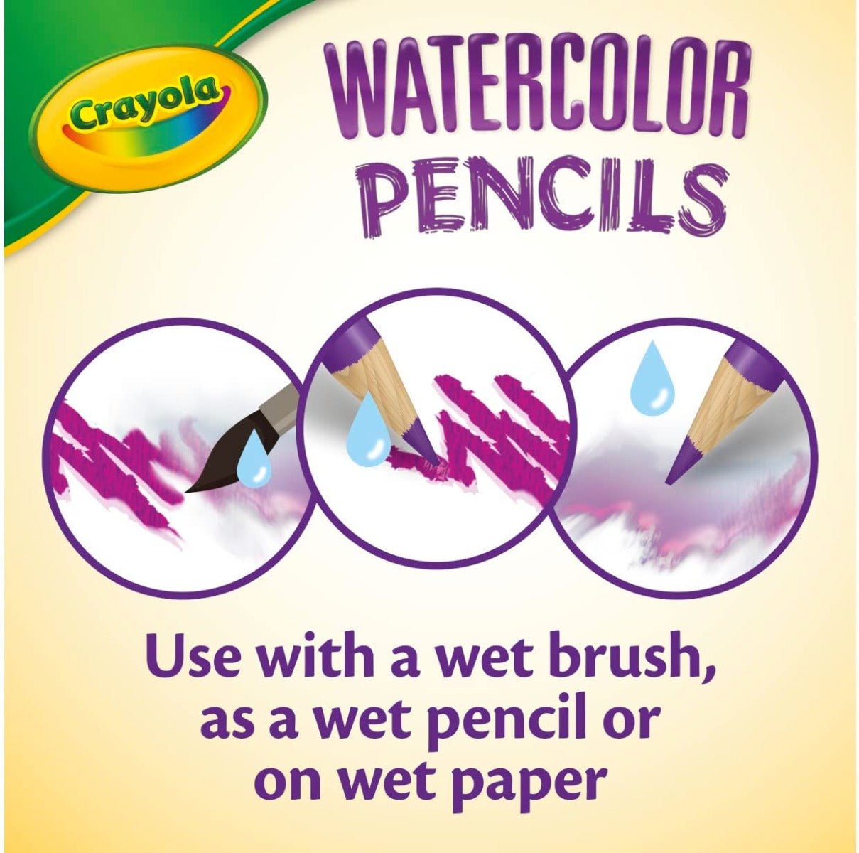 Crayola Watercolor Pencils 24ct 68 - 4304 - Colorland Toys