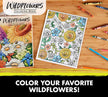 Crayola Wildflower Adult Coloring Book 40pages CY04-1135