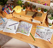 Crayola Wildflower Adult Coloring Book 40pages CY04-1135