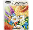 Crayola Wildflower Adult Coloring Book 40pages CY04-1135