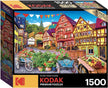 CraZart Kodak 1500 Pieces Puzzle Colorful European Town