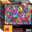 CraZart Kodak 350 Pieces Puzzle Colorful Butterflies