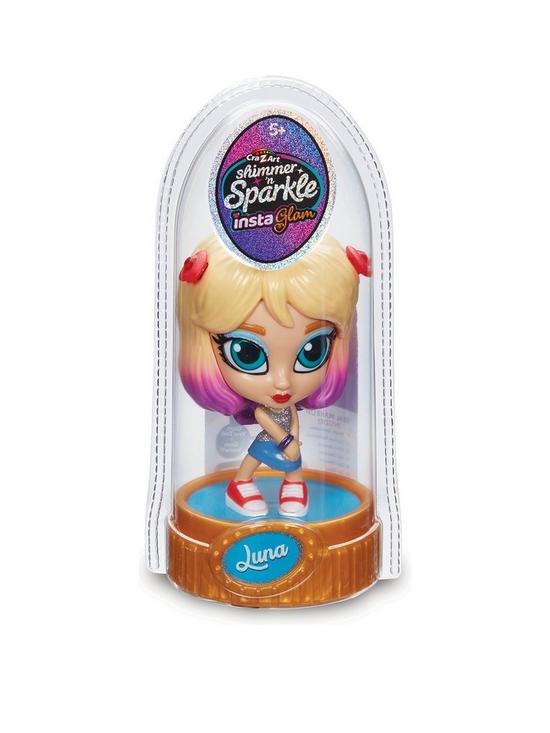 CraZArt Shimmer N Sparkle Insta Glam Make Up Dolls Luna 07254 - Colorland Toys
