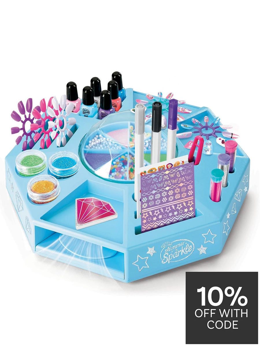 CraZArt Shimmer N Sparkle Nail Art Studio SNS-65702 — image 3