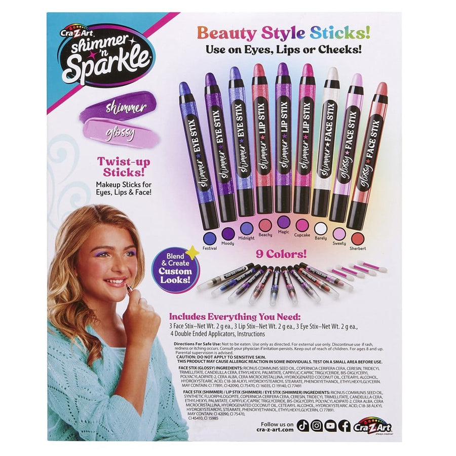 CraZArt Shimmer N Sparkle Twist up Beauty Sparklers SNS-65703 — image 3