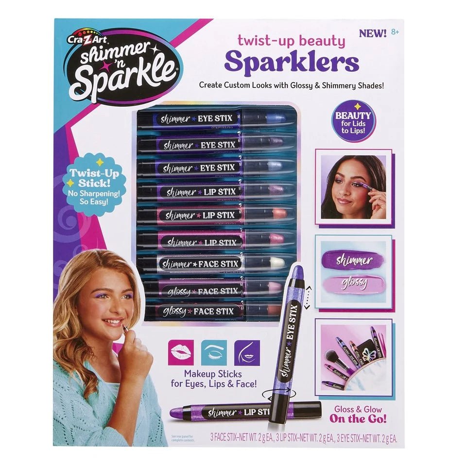 CraZArt Shimmer N Sparkle Twist up Beauty Sparklers SNS-65703 — image 2