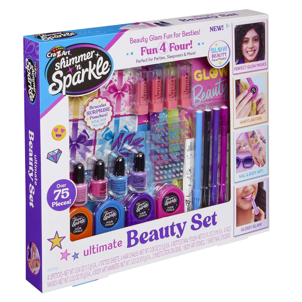 CraZArt Shimmer 'n Sparkle Ultimate Beauty Set SNS-65720 — image 1