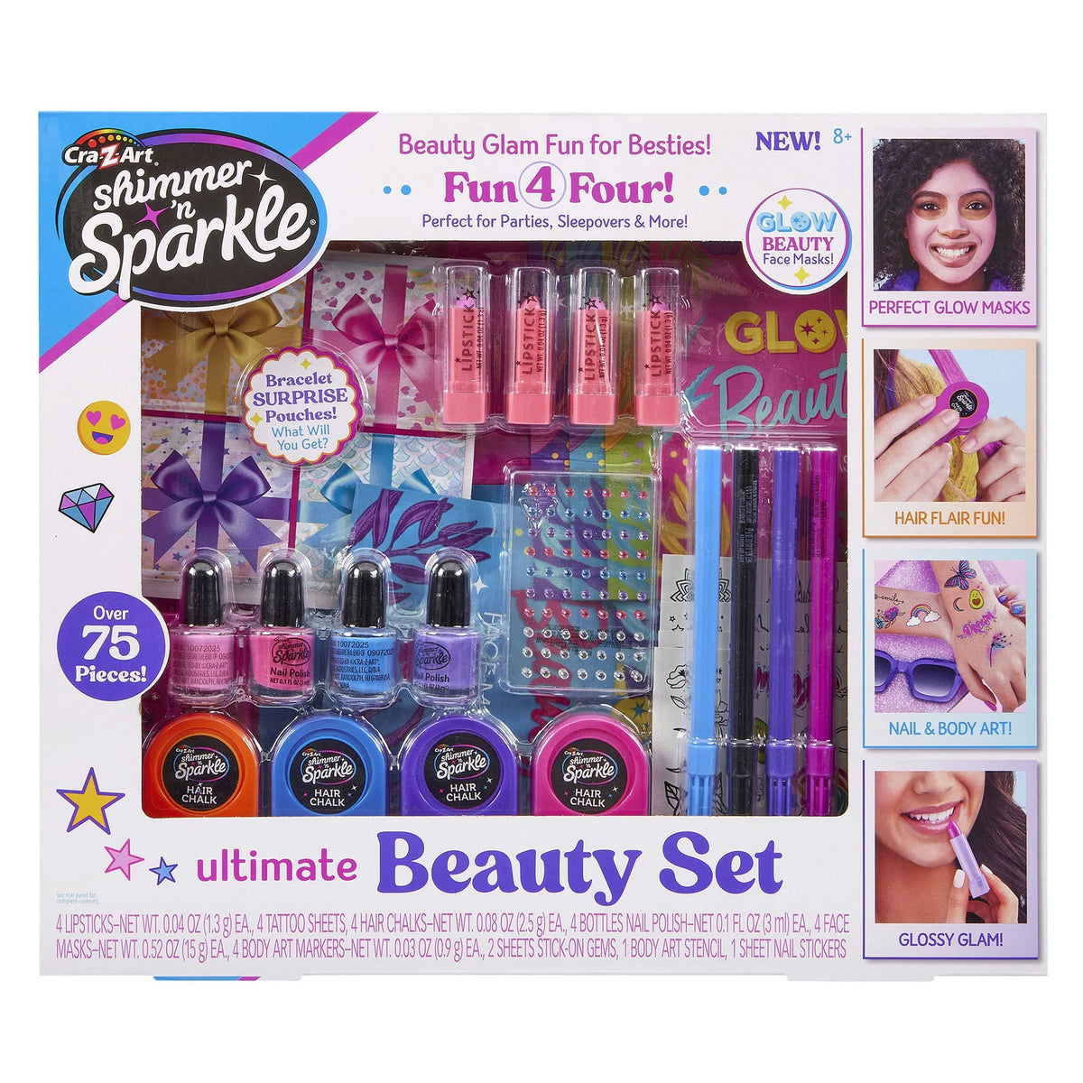 CraZArt Shimmer 'n Sparkle Ultimate Beauty Set SNS-65720 — image 7
