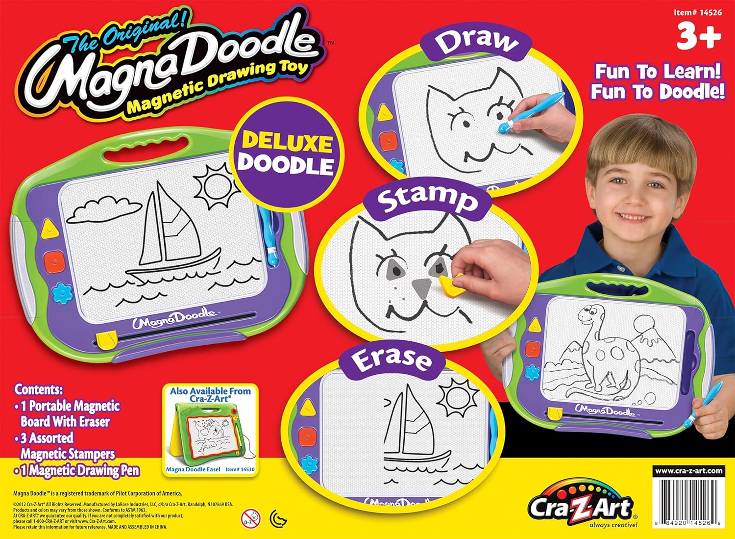 CraZArt The Original Magna Doodle Deluxe CA - 14526 - Colorland Toys