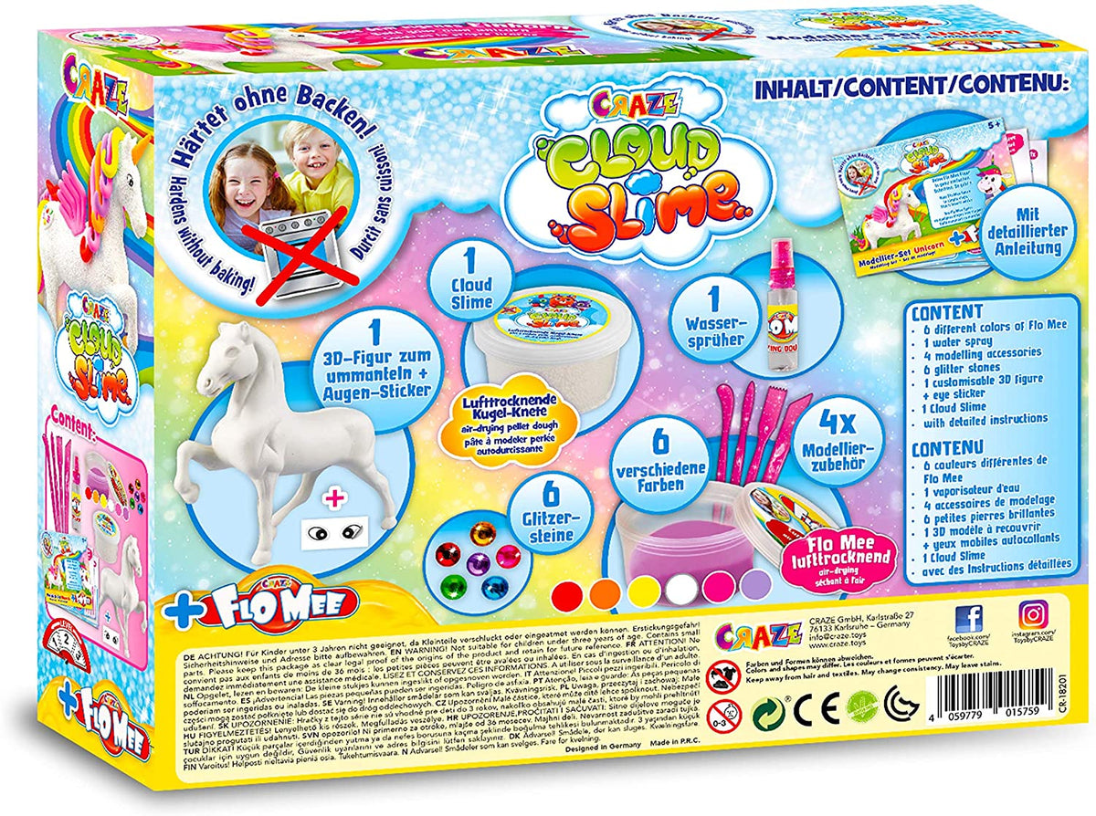 مجموعة CRAZE Cloud Slime meets Flo mee Unicorn رقم 15759 — image 7