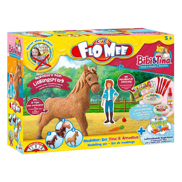 CRAZE Flo Mee Meets Cloud Slime Horse Set 15155