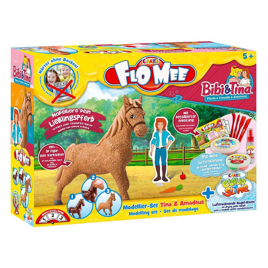 مجموعة حصان CRAZE Flo Mee Meets Cloud Slime رقم 15155  — image 1