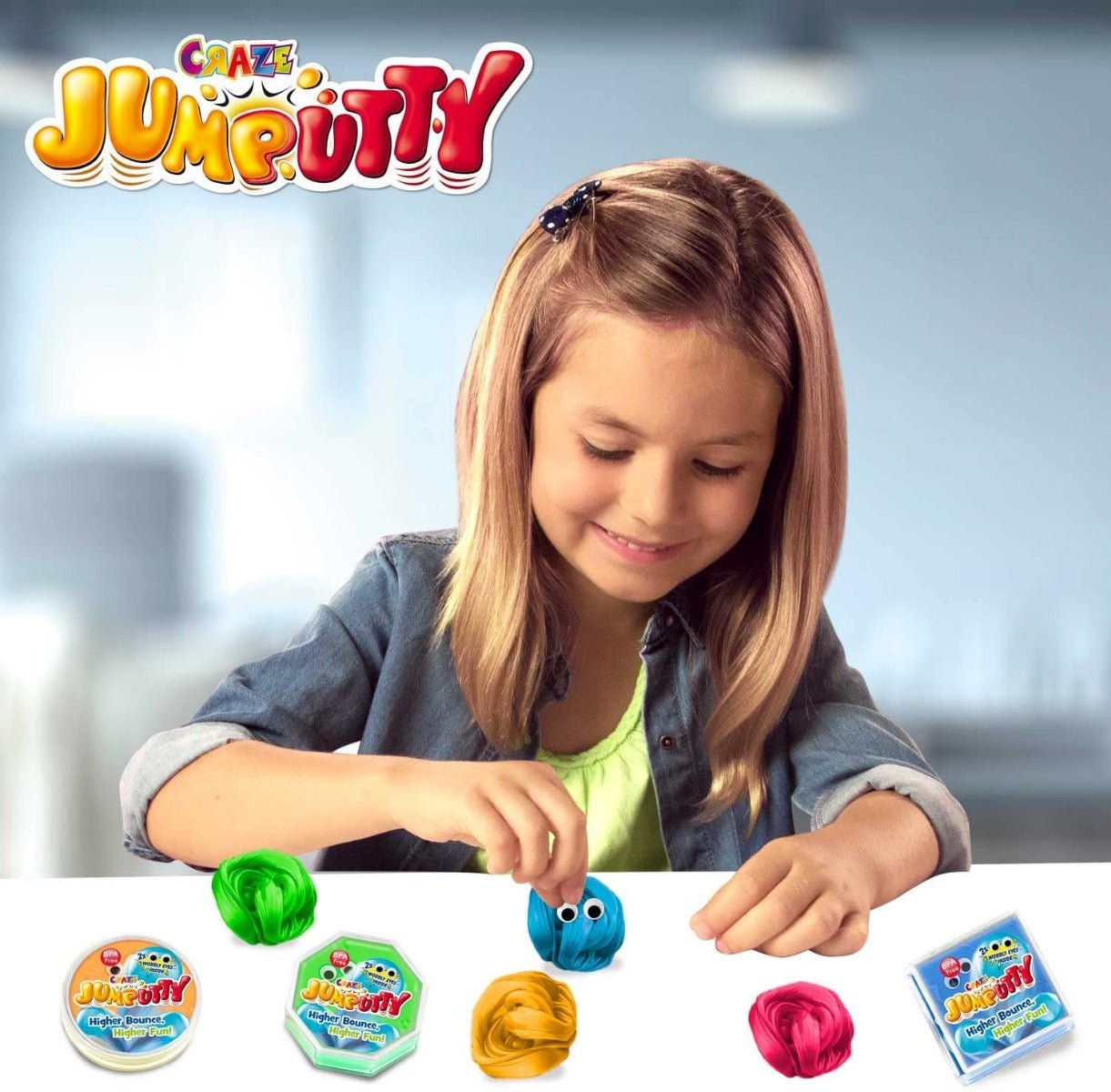 Craze Jumputty Can 18675 - Colorland Toys