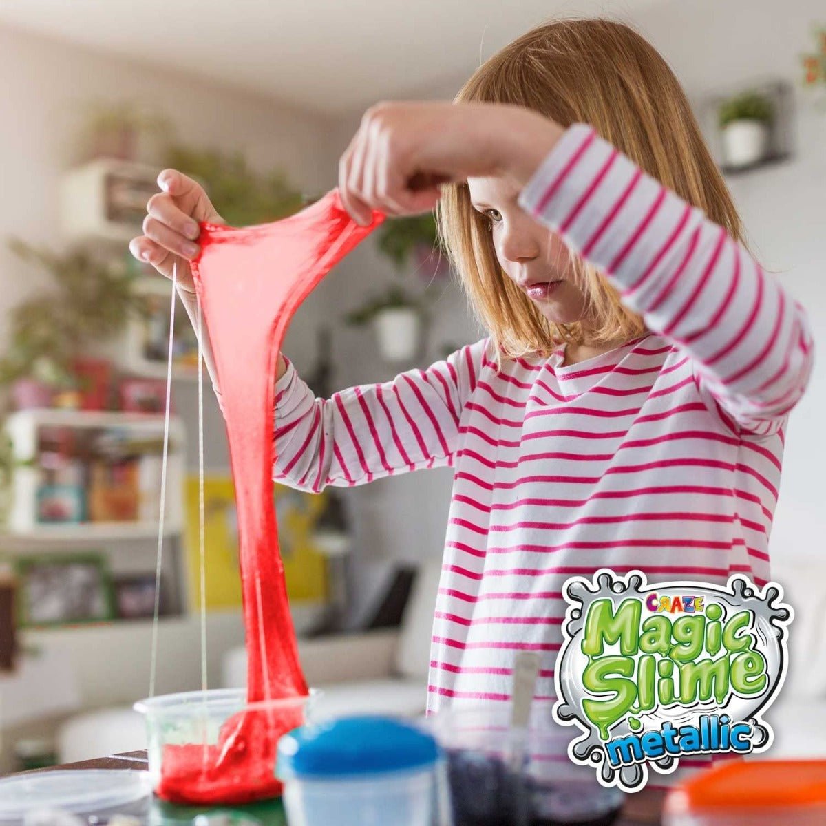 Craze Magic Slime Metallic 85g 16169 - Colorland Toys