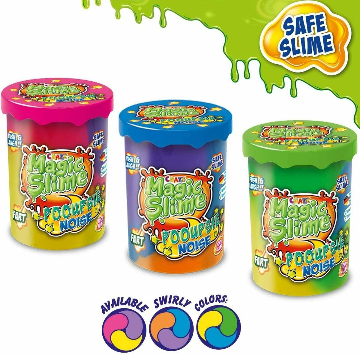 لعبة CRAZE Magic Slime Noise Pooupsie 21989  — image 1
