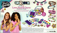 CraZLoom All - in - One Loom Bead And Charm Friendship Studio - Colorland Toys