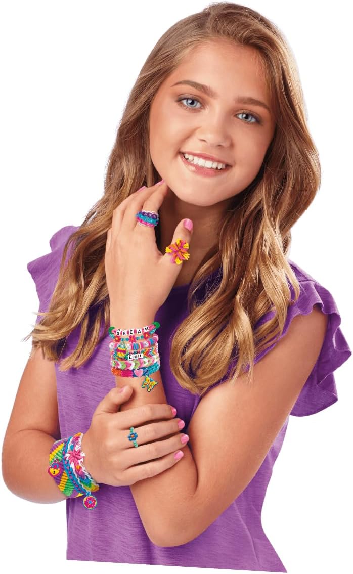 CraZLoom All - in - One Loom Bead And Charm Friendship Studio - Colorland Toys