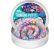 Crazy Aaron Crazy Aaron's Hide Inside! Party Animals Thinking Putty - 4-Inch