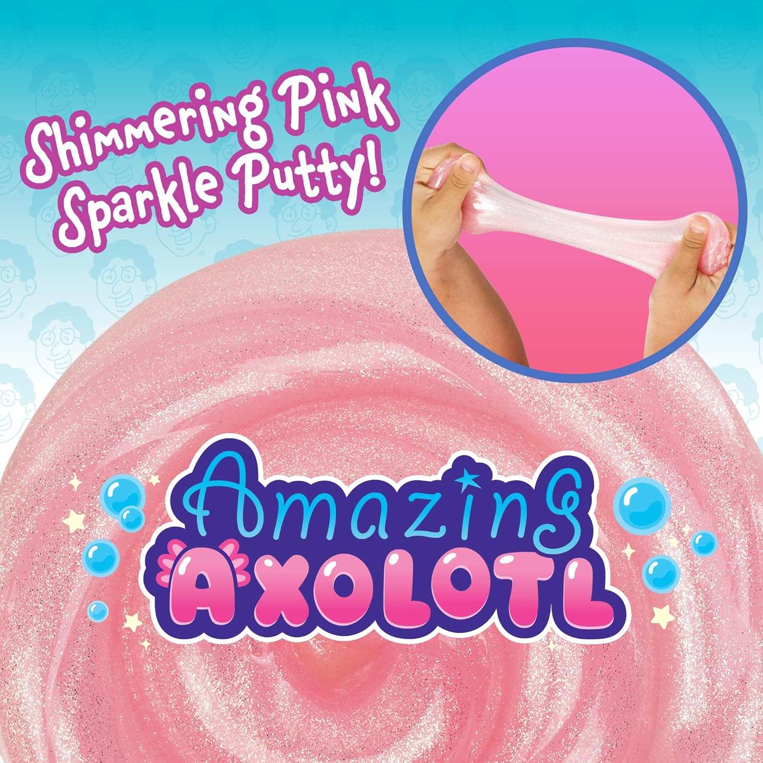 Crazy Aarons Amazing Axolotl Full Size 4 Thinking Putty Tin AX020 - Colorland Toys