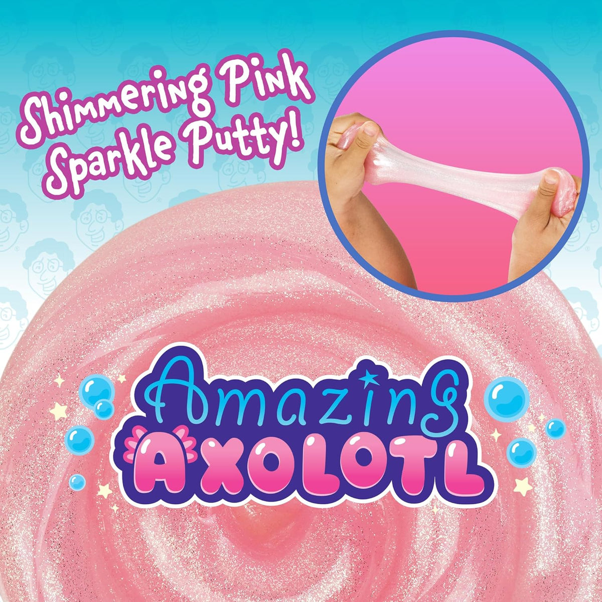 Crazy Aarons Amazing Axolotl Full Size 4 Thinking Putty Tin AX020 — image 5