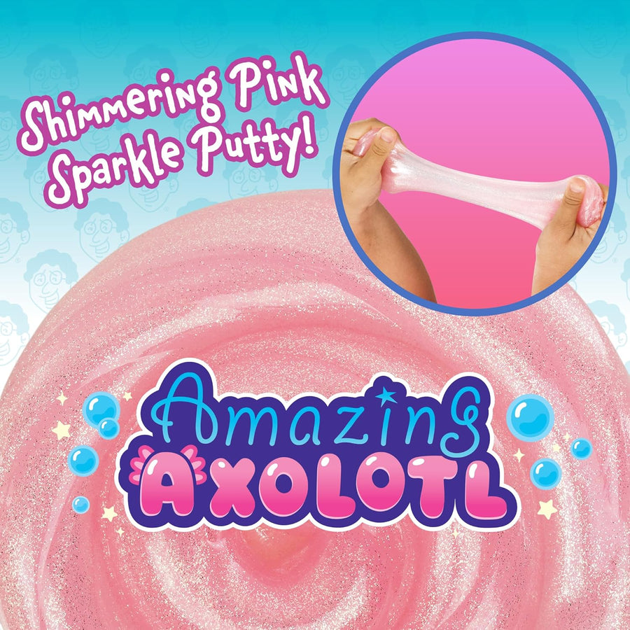 Crazy Aarons Amazing Axolotl Full Size 4 Thinking Putty Tin AX020 — image 5