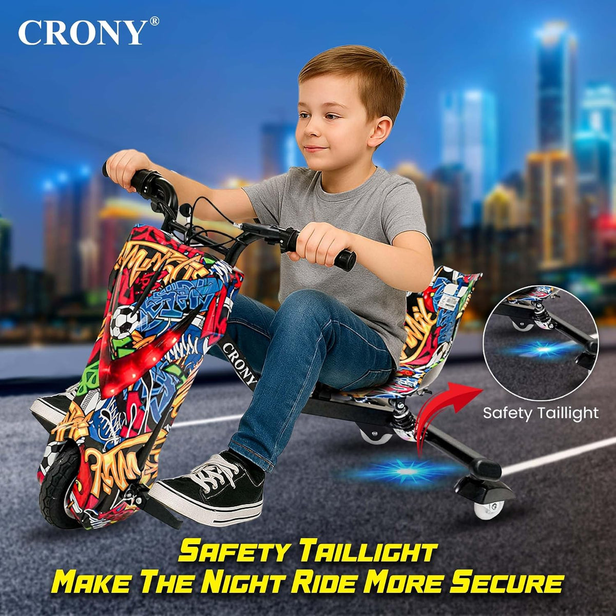 Crony V Type Drift Scooter 36V Mix JL009 — image 6