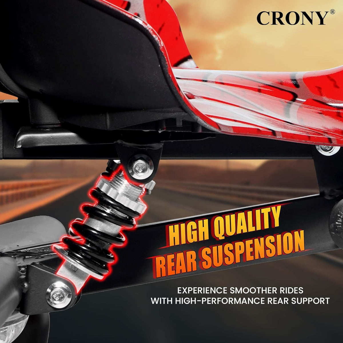 Crony V Type Drift Scooter 36V Red JL009/JL008 — image 4