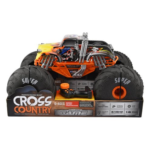 Cross Country Monster RC Car LQD09-2F - Colorland Toys