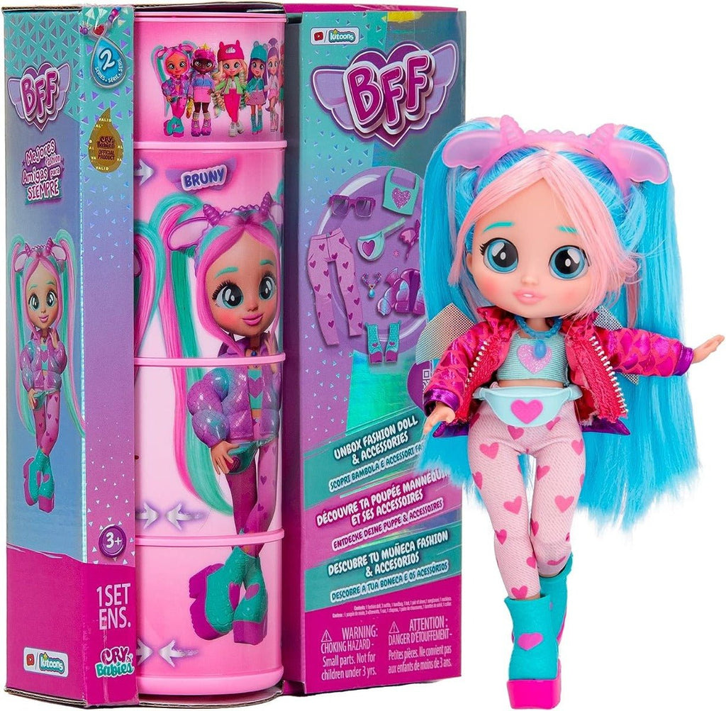 Cry Babies Bff Fashion Doll 8inch - Bruny 908383 | Colorland