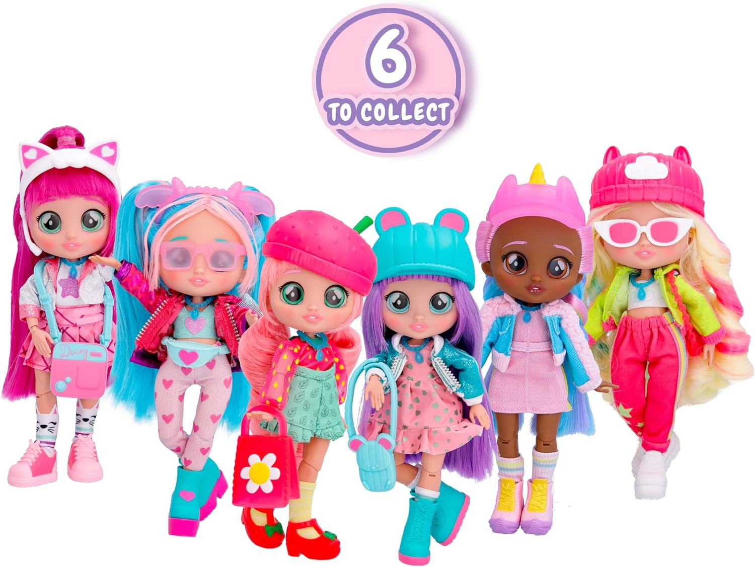 Cry Babies Bff Fashion Doll 8inch - Hanna 908406 | Colorland Toys