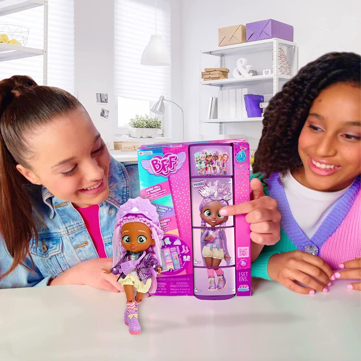Cry Babies Bff Fashion Doll 8inch - Phoebe 904354 - Colorland Toys